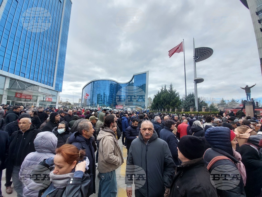 Турция - протест срещу ареста на кмета на Истанбул