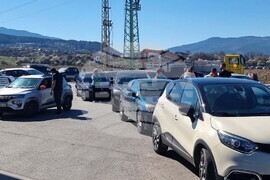 Село Слокощица - протест - собственици на заведения
