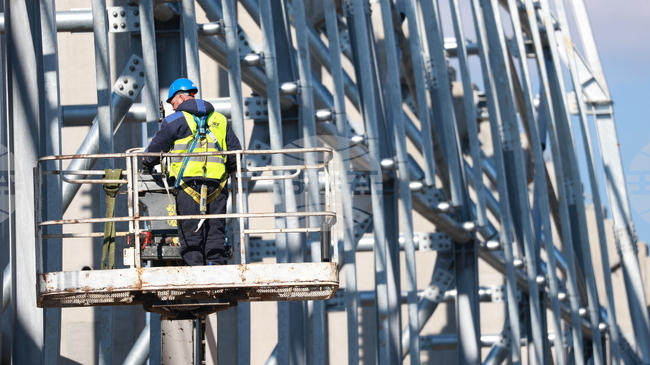 От ЦСКА направиха първи тест на озвучителната система на стадион „Българска армия“
