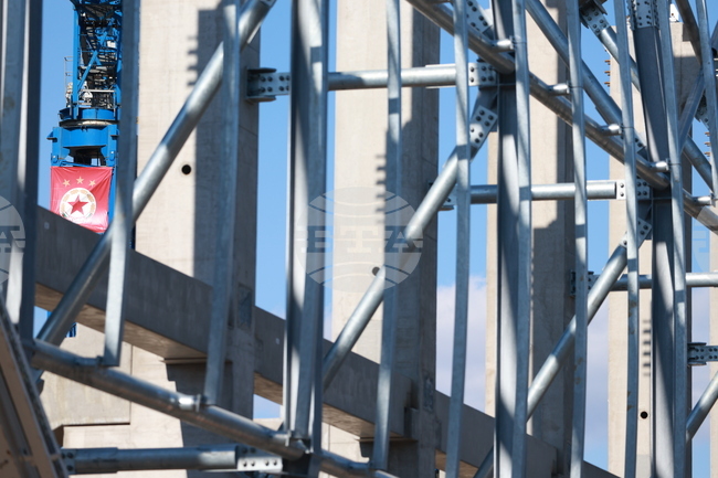 Футболният ЦСКА се похвали, че стадионът се оформя с бързи темпове