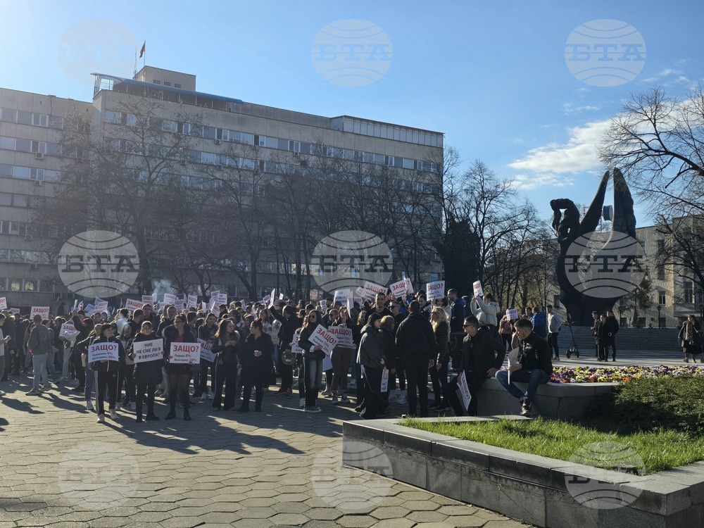 Пловдив - представители на ресторантьорския бранш - протест