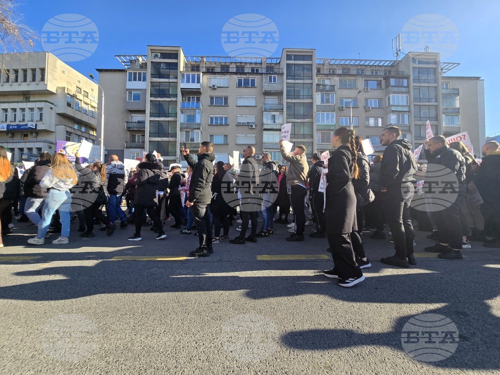 Пловдив - представители на ресторантьорския бранш - протест