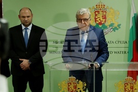 Министерство на околната среда и водите - Манол Генов - брифинг
