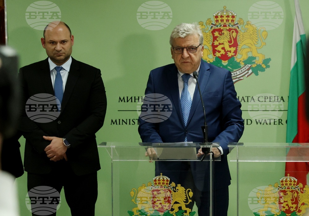 Министерство на околната среда и водите - Манол Генов - брифинг