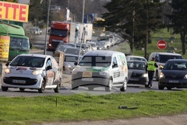 Русе - ресторантьори - протест