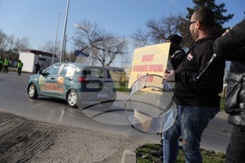 Русе - ресторантьори - протест