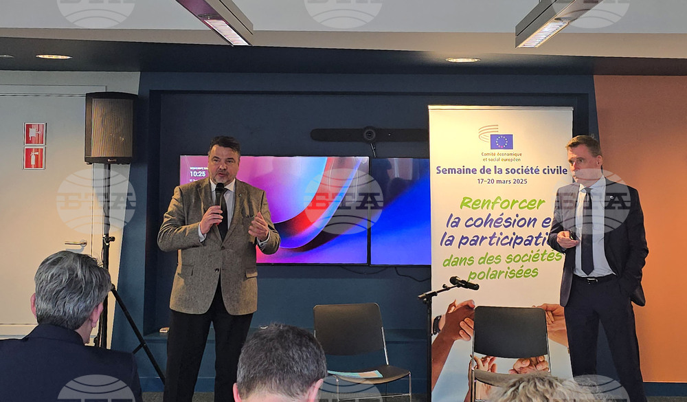 Белгия - "Седмица на гражданското общество" - дискусия с журналисти - Оливер Рьопке - Лауренциу Плошчану