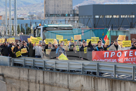 Благоевград - ресторантьори - протест