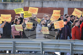Благоевград - ресторантьори - протест