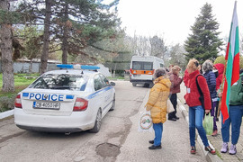 Село Царев брод - Държавна психиатрична болница - служители - протест