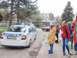 Село Царев брод - Държавна психиатрична болница - служители - протест