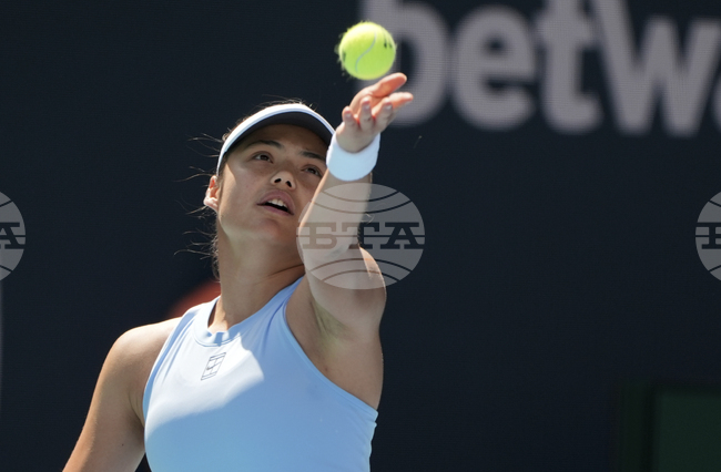 Британската тенисистка Ема Ръдукану се раздели с временния си треньор