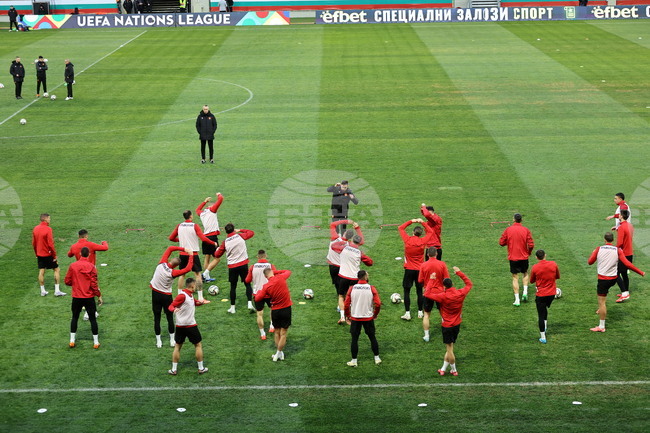  Пловдив - футбол - Национален отбор - тренировка