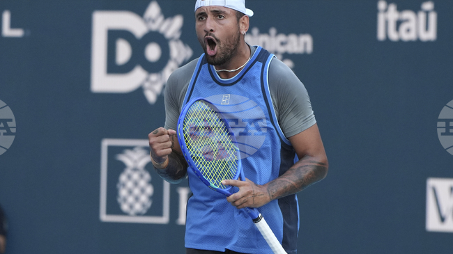 Преди сблъсъка със Сабаленка, Кирьос казва, че малко мъже биха се изправили срещу жена от топ ранглиста