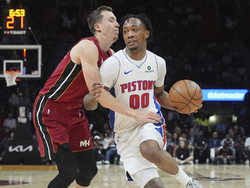 Pistons Heat Basketball