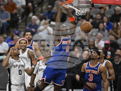 Knicks Spurs Basketball
