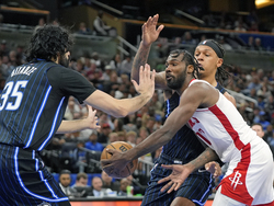 Rockets Magic Basketball