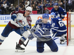 Avalanche Maple Leafs Hockey