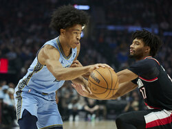 Grizzlies Trail Blazers Basketball