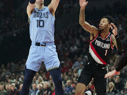 Grizzlies Trail Blazers Basketball