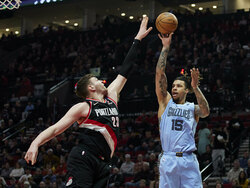 Grizzlies Trail Blazers Basketball
