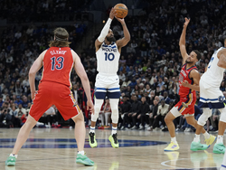 Pelicans Timberwolves Basketball