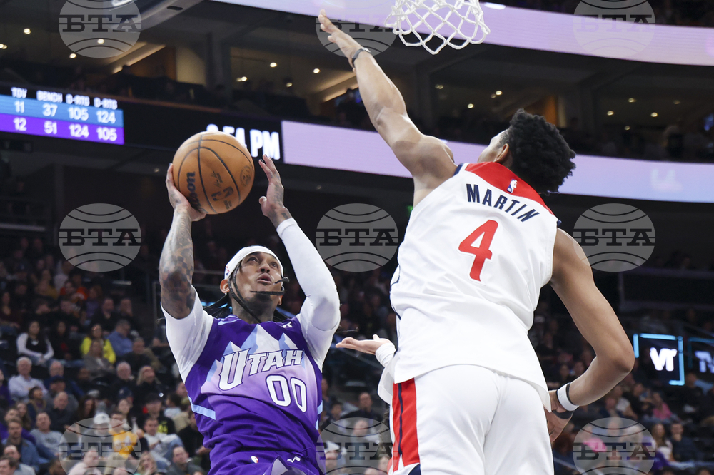 Wizards Jazz Basketball