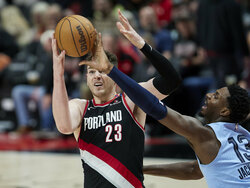 Grizzlies Trail Blazers Basketball