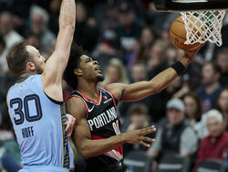 Grizzlies Trail Blazers Basketball