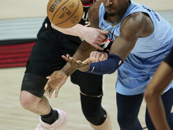 Grizzlies Trail Blazers Basketball