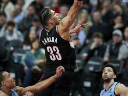 Grizzlies Trail Blazers Basketball