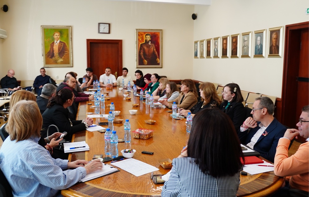 Университетът по архитектура, строителство и геодезия и професионалните гимназии обсъдиха бъдещето на строителното образование 