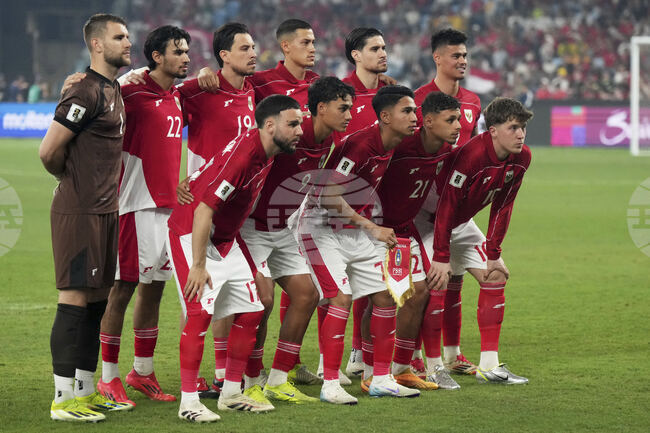 Индонезия ще разчита на 24 футболисти в турнира „FIFA Series 2026“, половината играят в Европа, а 16 са родени на Стария континент