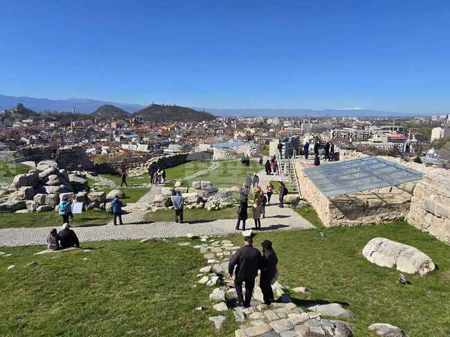 Археологическият комплекс „Небет тепе“ в Пловдив бе официално открит за посетители