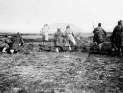 Атака на български войници срещу турски предни позиции при Одрин