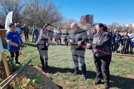 Кюстендил - орехова градина - засаждане