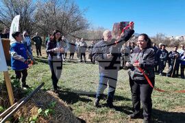 Кюстендил - орехова градина - засаждане