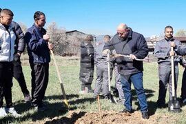 Кюстендил - орехова градина - засаждане