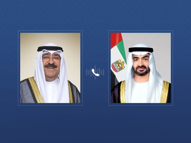 УАМ: Президентът на ОАЕ проведе телефонен разговор с емира на Кувейт