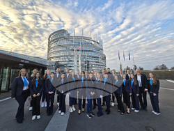 Франция - Страсбург - ЕП - "Евроскола" - дискусия