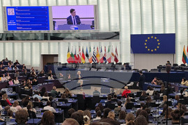 Франция - Страсбург - ЕП - "Евроскола" - дискусия