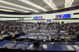 Франция - Страсбург - ЕП - "Евроскола" - дискусия