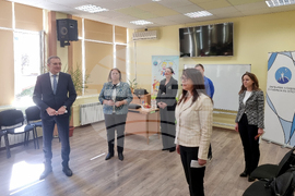 Пазарджик - министър Борислав Гуцанов - ЕГ "Бертолт Брехт"- открит урок