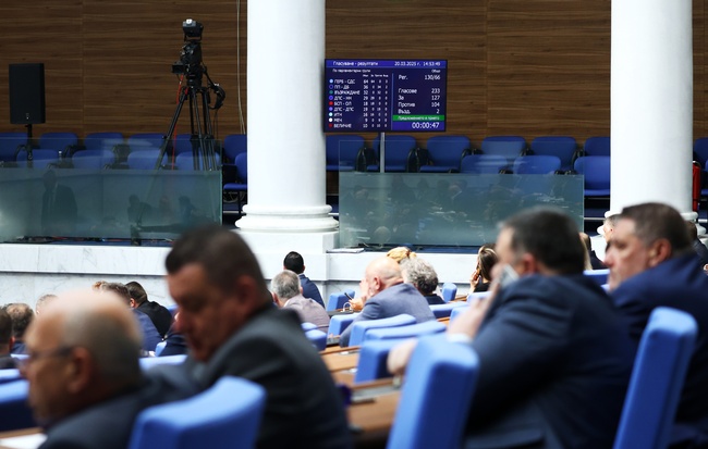 Парламентът избра Орлин Колев за съдия в Конституционния съд с гласовете на ГЕРБ-СДС, "ДПС-Ново начало", "БСП-Обединена левица" и ИТН