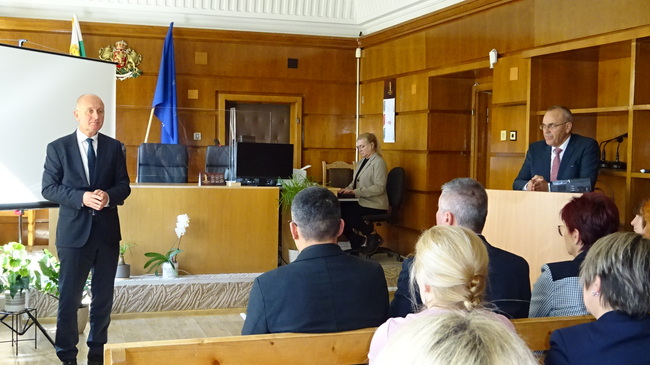 Окръжният съд в Разград отчете увеличение на постъпилите дела през изминалата година 