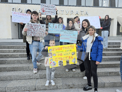 Гоце Делчев - протест срещу насилието над животни
