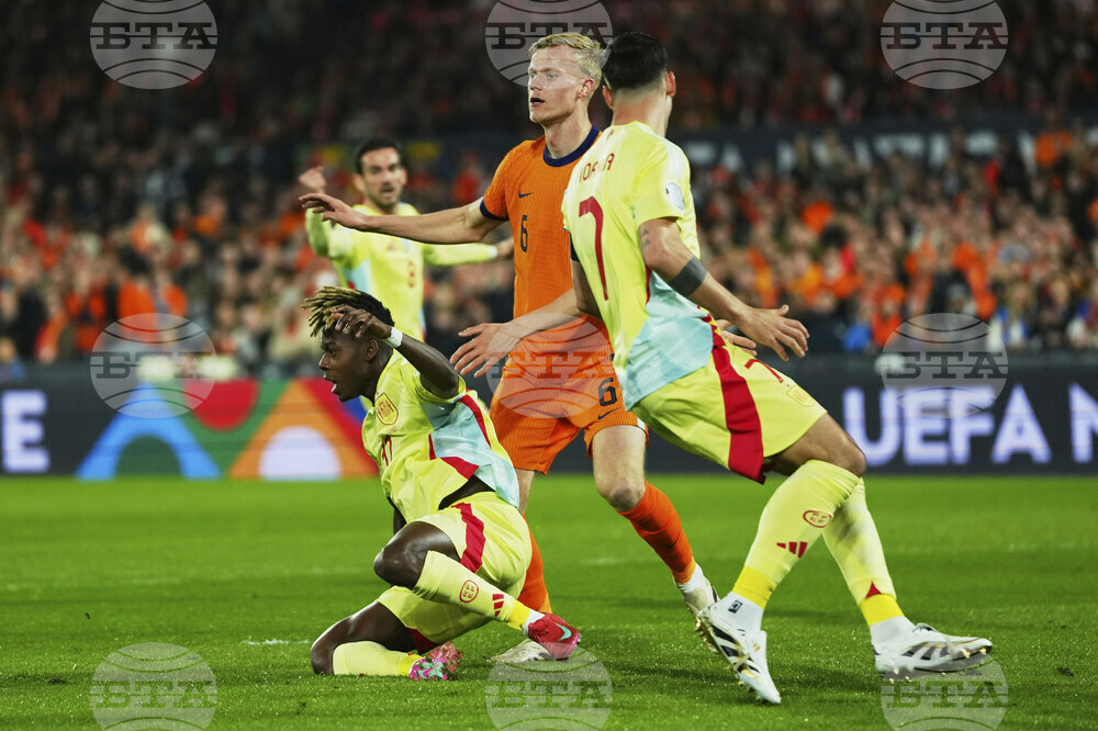 Netherlands Spain Nations League Soccer