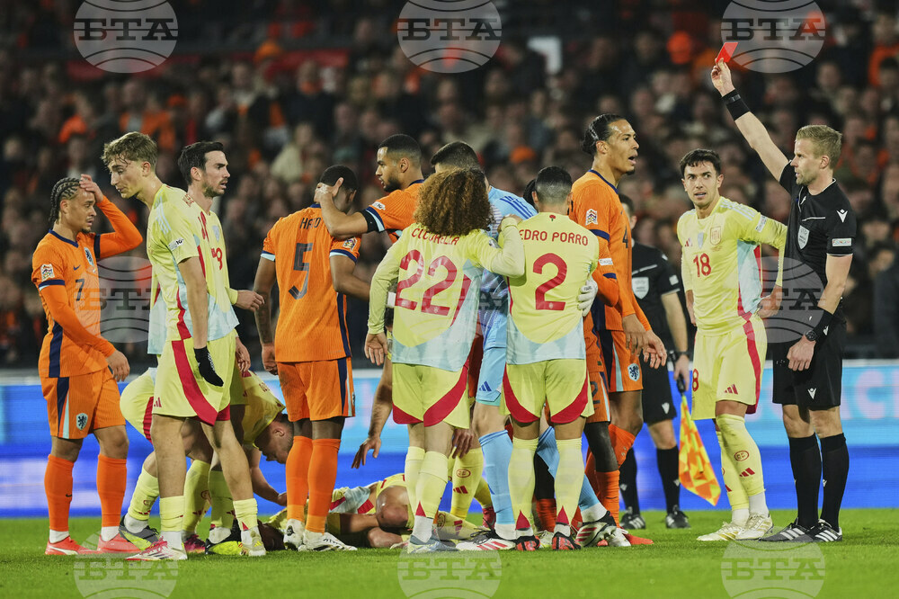 Netherlands Spain Nations League Soccer