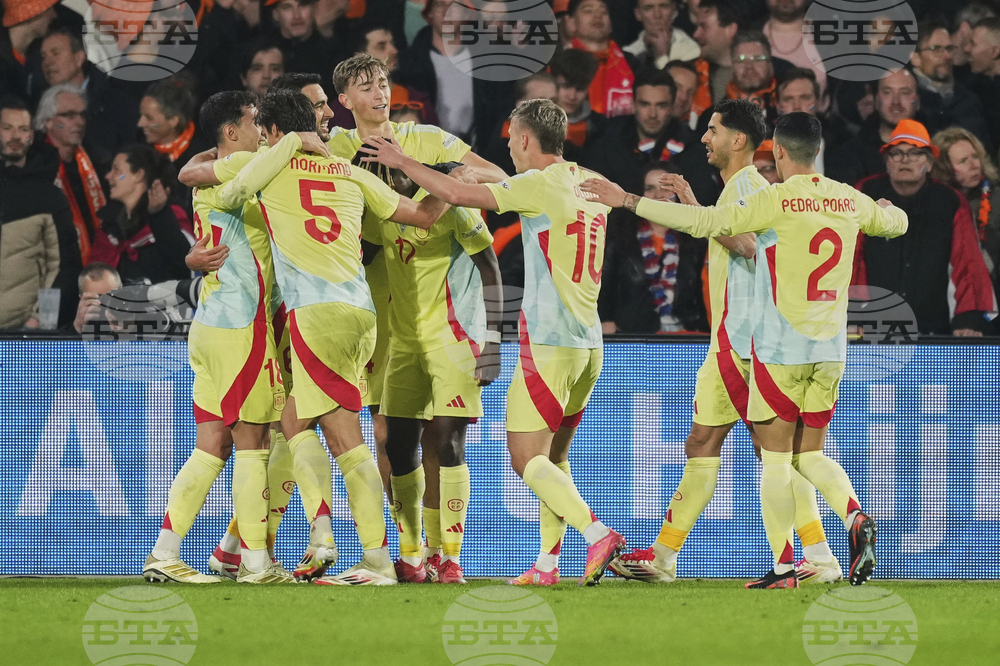 Netherlands Spain Nations League Soccer