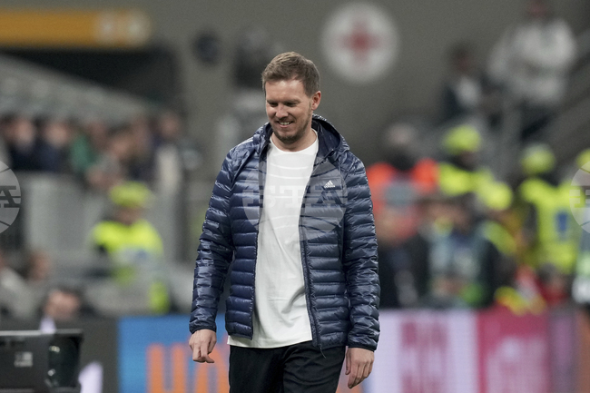 Селекционерът на Германия Юлиан Нагелсман: "Отборът показа желание и направи всичко, за да спечели"